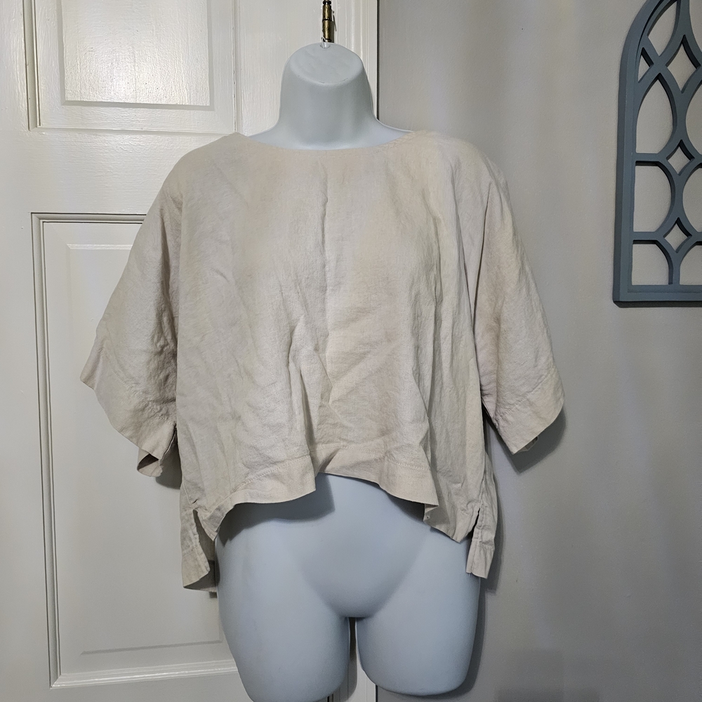 DKNY Women's Beige Blouse